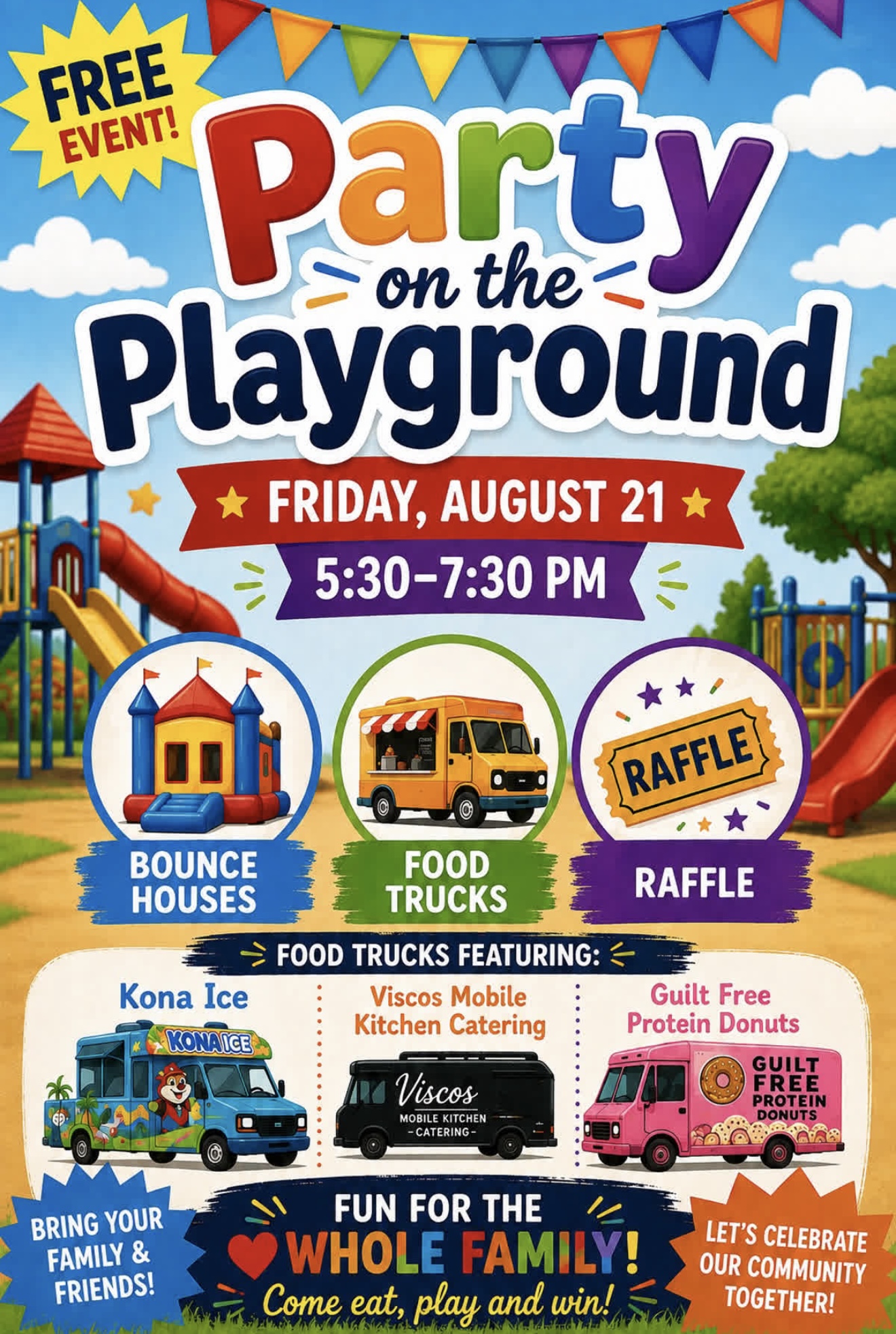 Party on the Playground 8/21/26