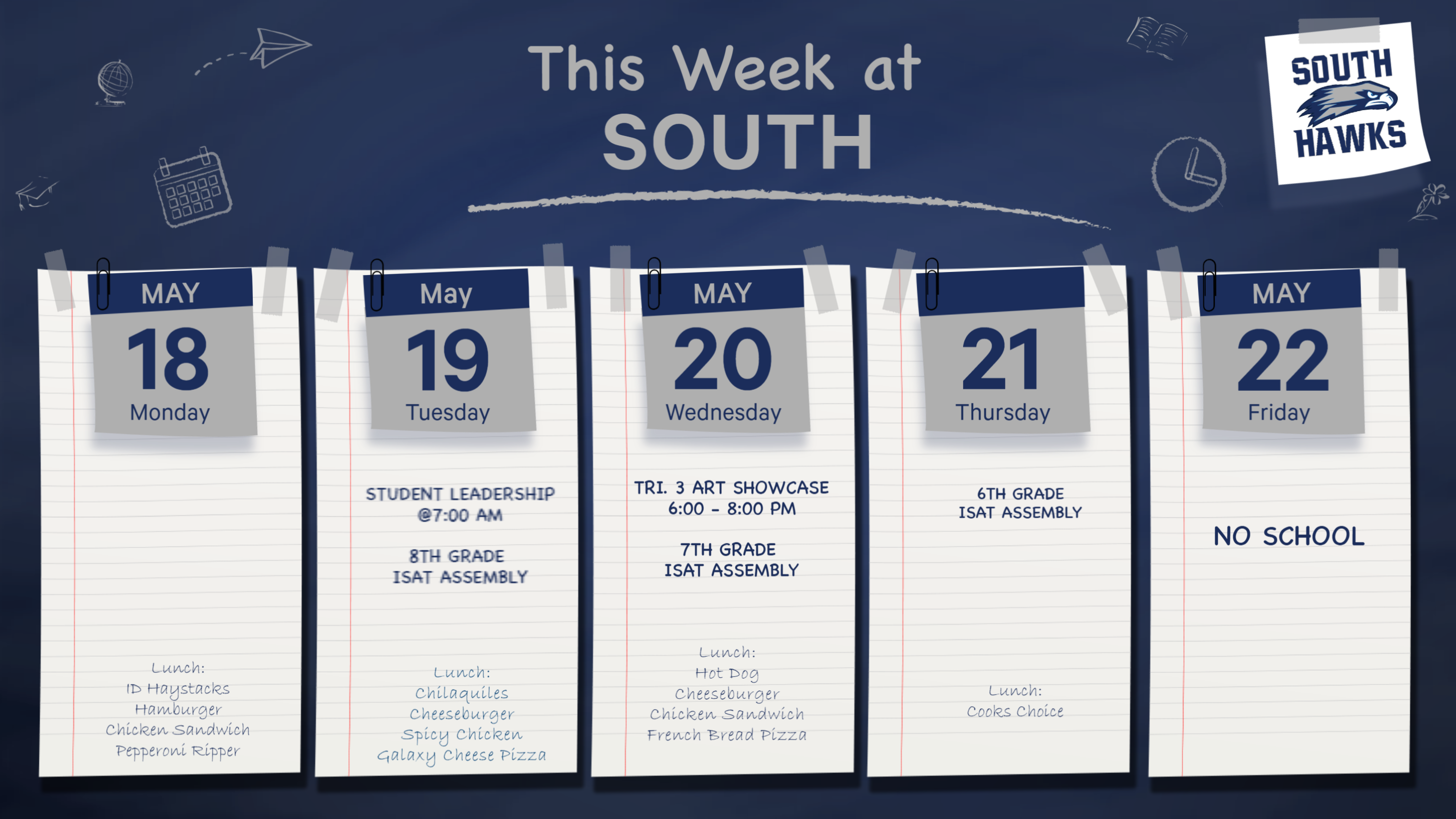 This Week at South!