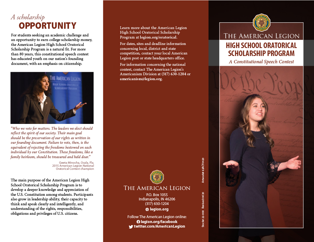 Turn Your Public Speaking Skills into Scholarship Opportunities: American Legion Oratorical Competition