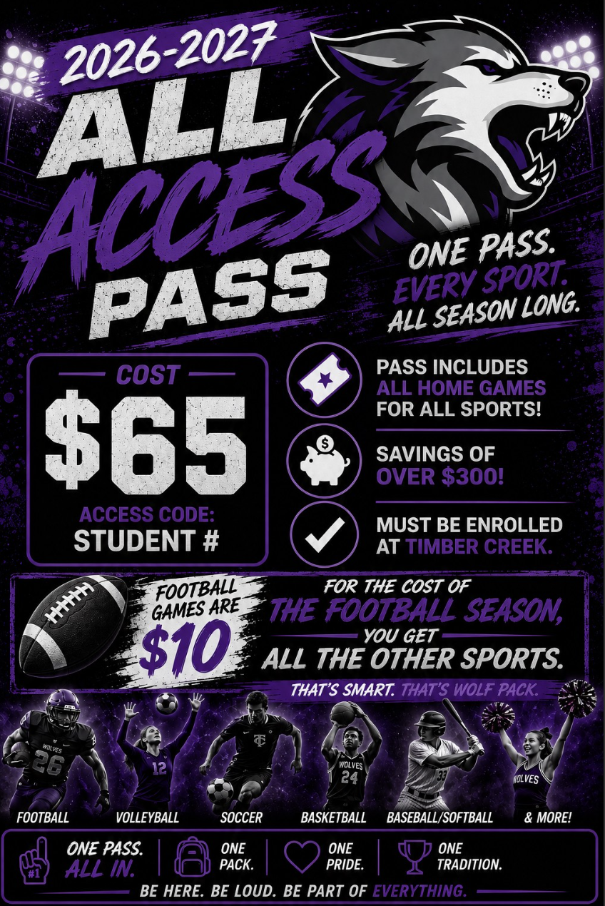 All Access Pass: One Pass. Every Sport.  All Season Long.