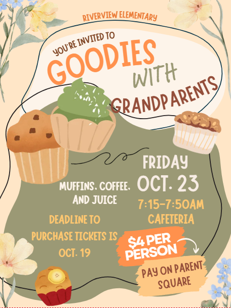 Goodies with Grandparents - Friday, October 23rd! 