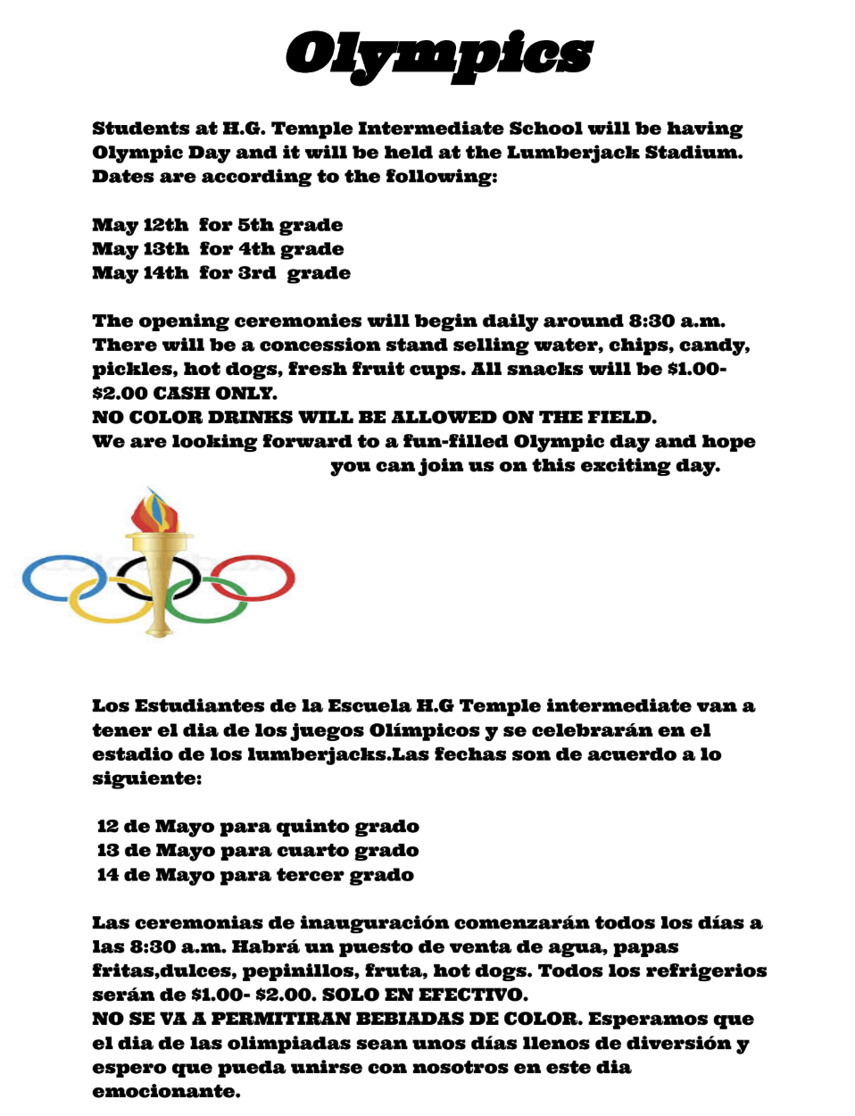 Olympics Info 