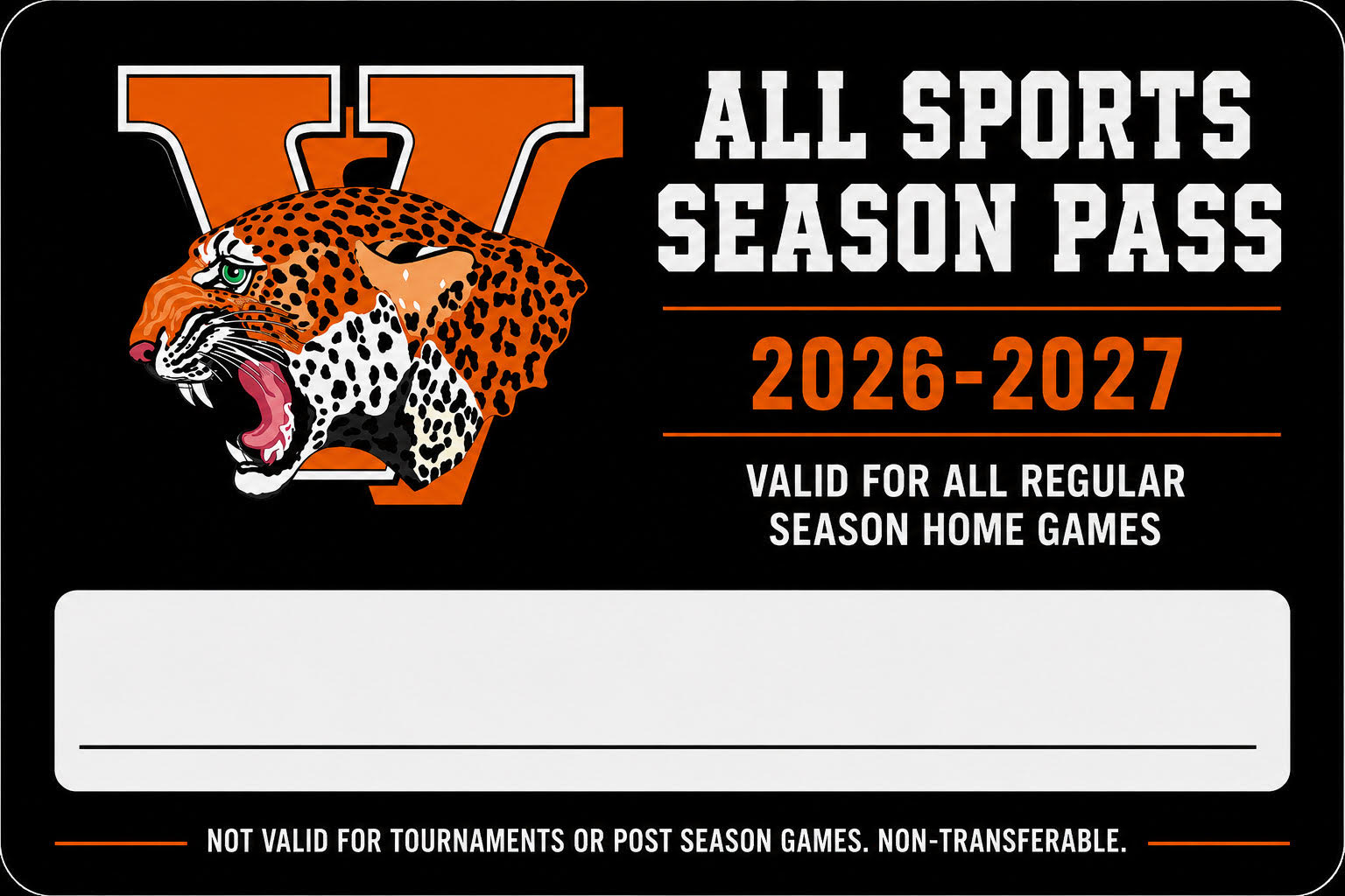 2026–2027 VAN VLECK LEOPARDS ALL SPORT SEASON PASSES ARE NOW ON SALE!