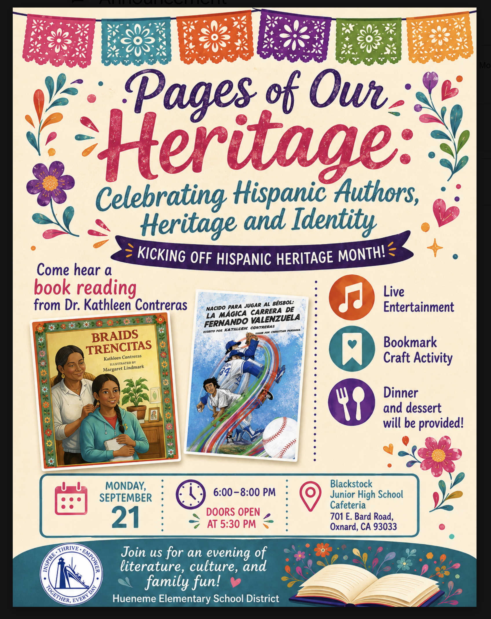 Celebrating Hispanic Heritage Month