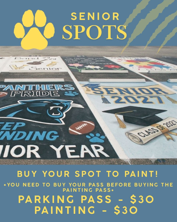 Class of 2027 – Senior Parking Spot Painting is Coming