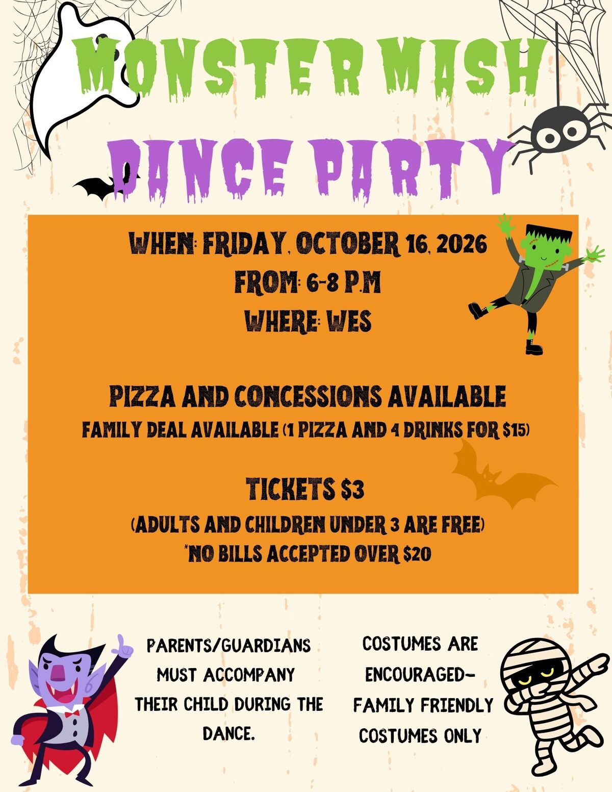 🎃👻 Calling All Bullpup Ghouls: Monster Mash Is Almost Here! 🎃👻