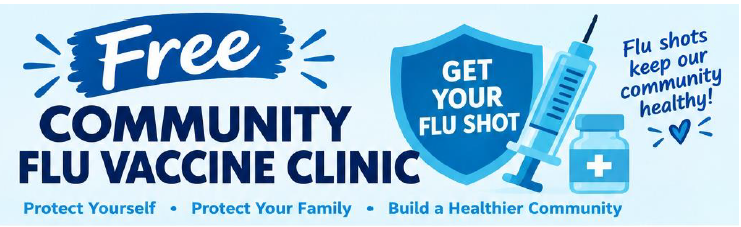 GSD Community: Free Community Flu Vaccine Clinic
