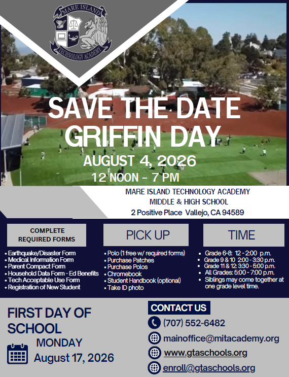 Save the date for - GRIFFIN DAY!