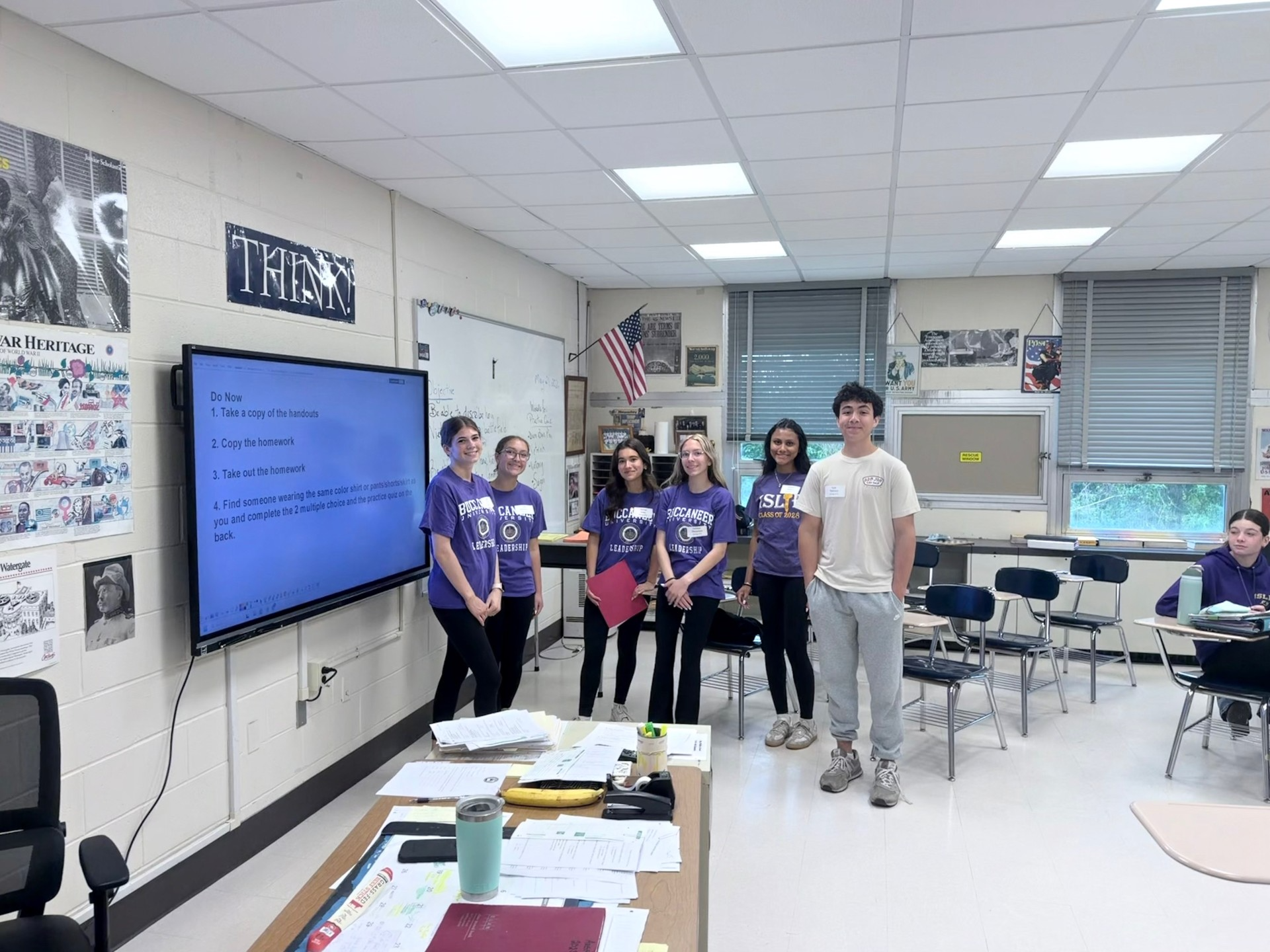 Buccaneer University Mentors Help IMS Students Prepare for High School Transition