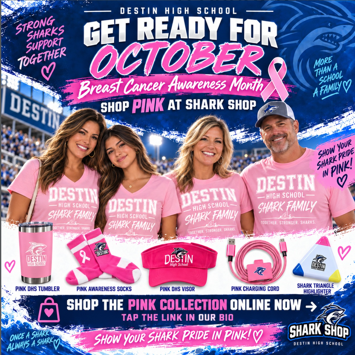 Get Ready for October—Shop the DHS Pink Collection! 💗