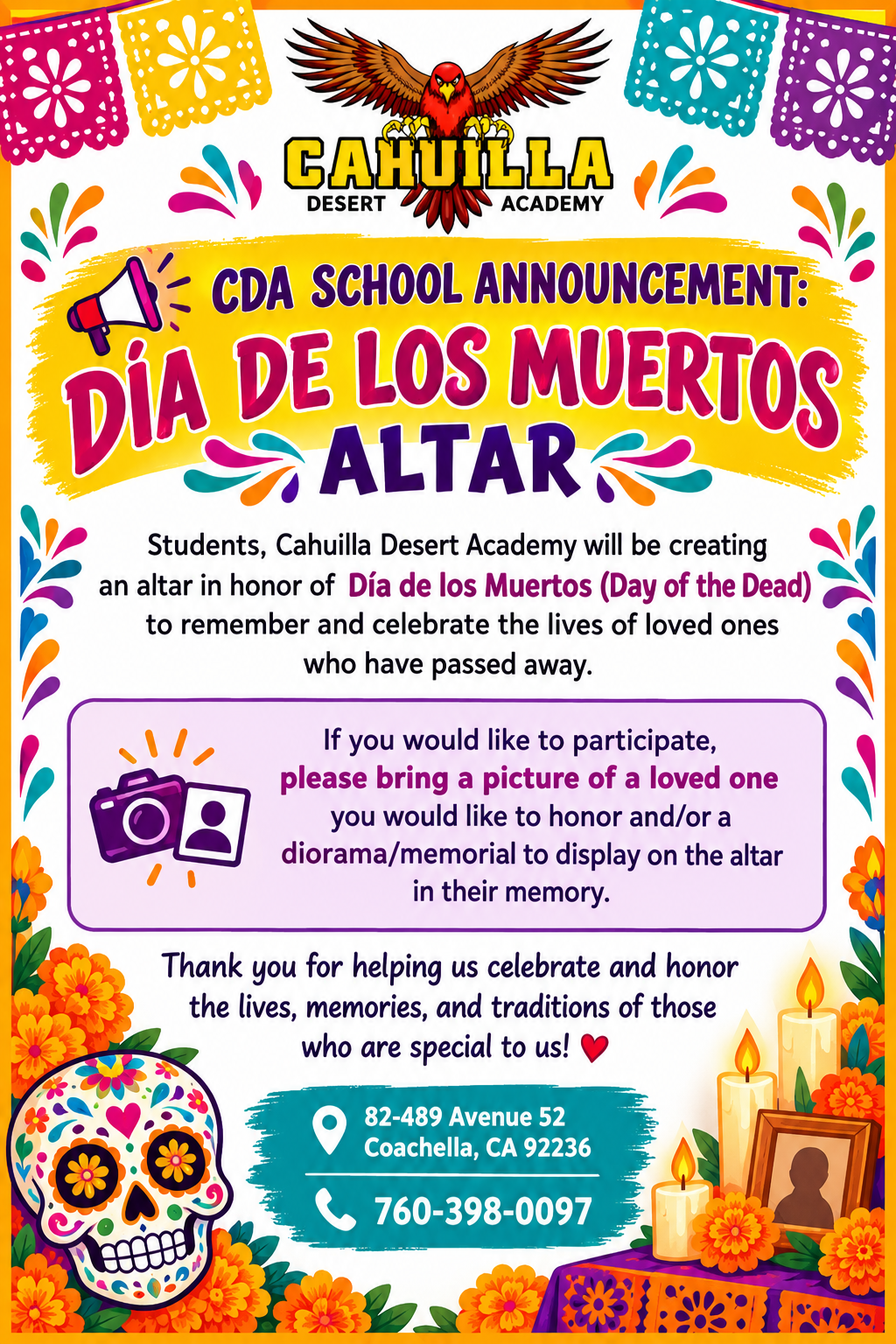 Dia De Los Muertos Altar 