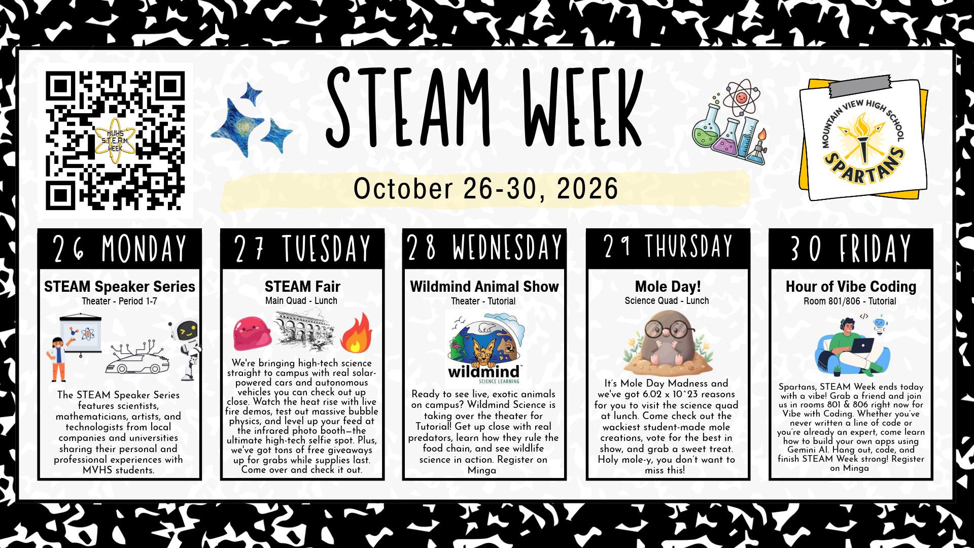 STEAM Week and Live Streaming on Monday! 