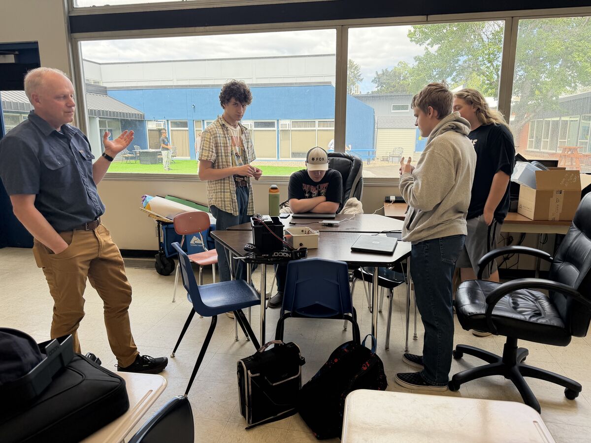 LHS Students learn how to solve real-world problems with programming