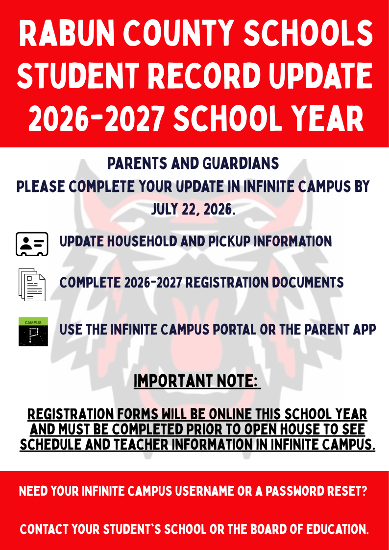 Online Information Update and Registration Forms