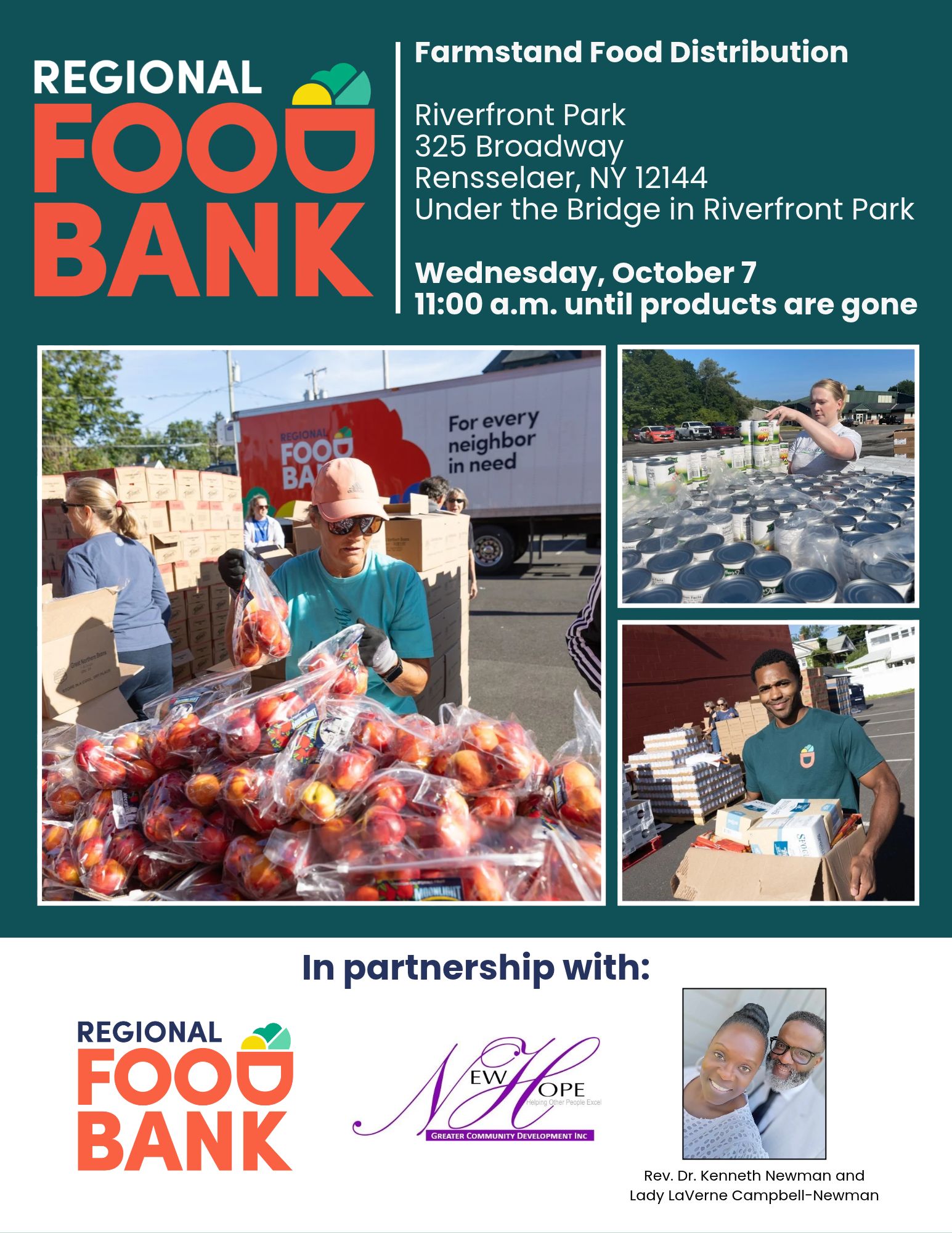 Regional Food Bank Distribution Event