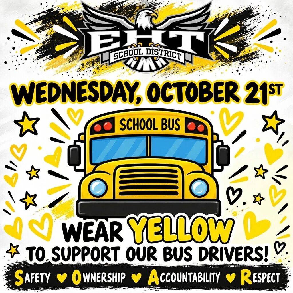 School Bus Safety Week - Wear Yellow