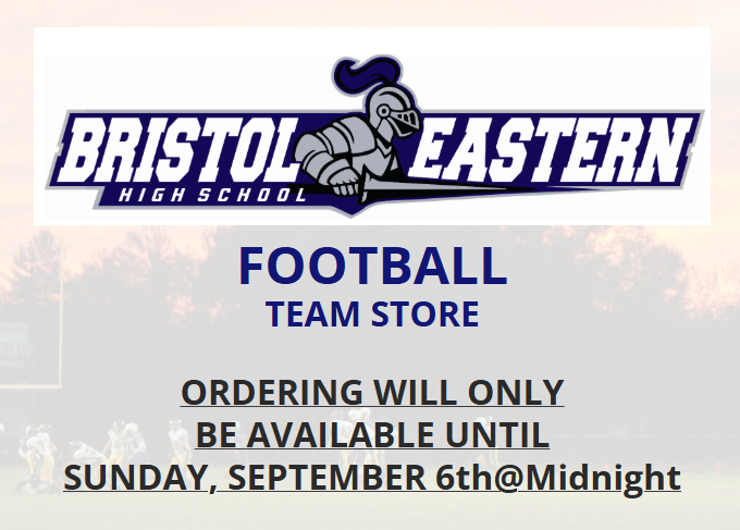 BEHS Football Online Team Store Now Open!!!!