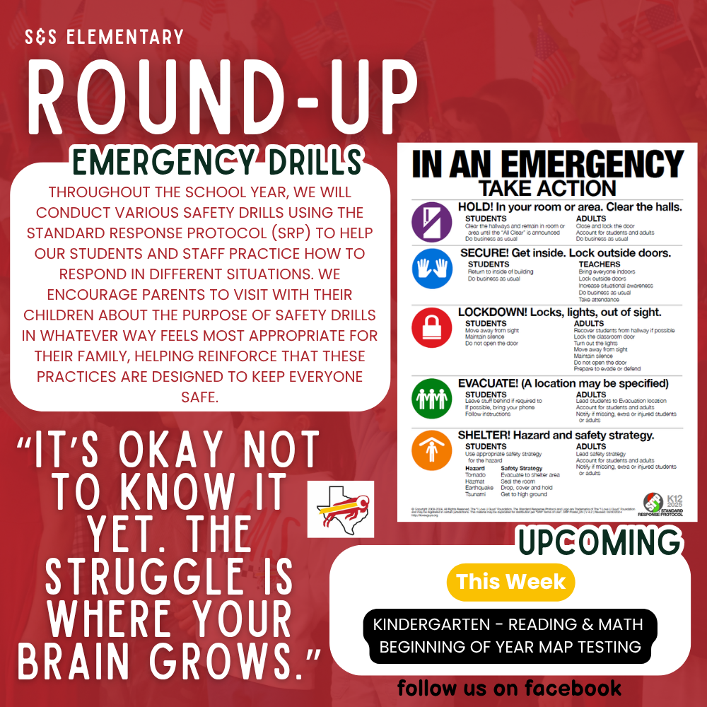 Elementary Weekly Round-Up
