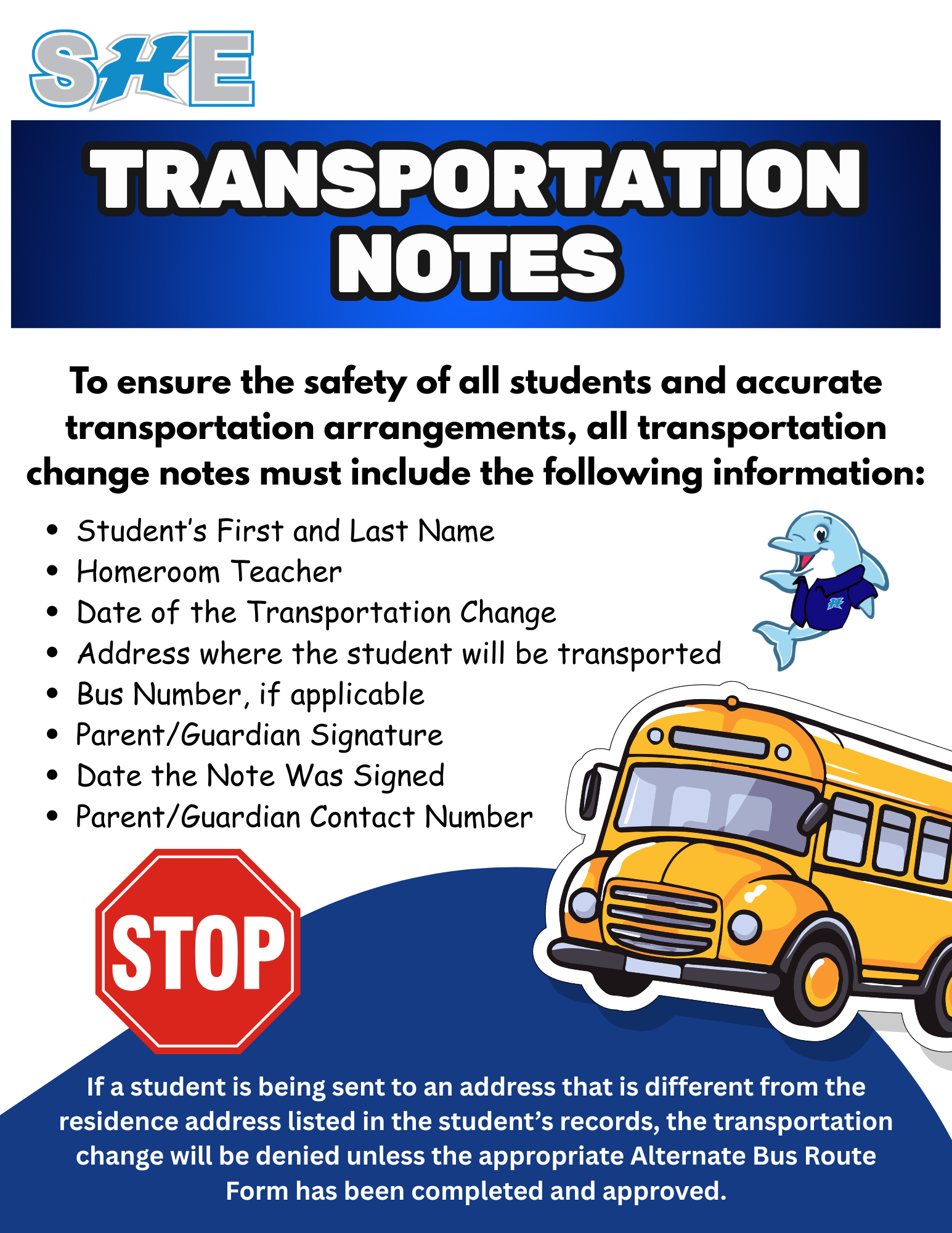 TRANSPORTATION NOTES