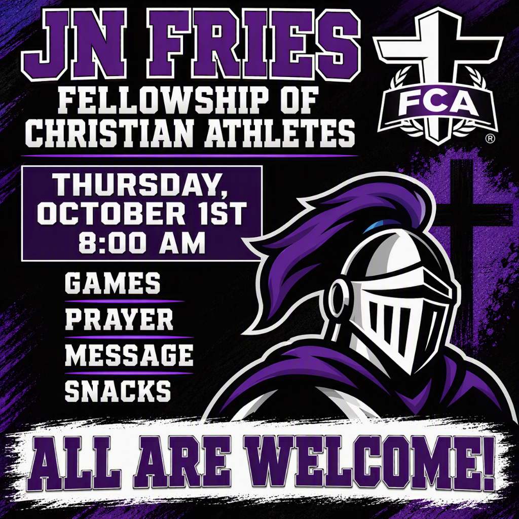 FCA Kickoff Event Thursday, Oct. 1st