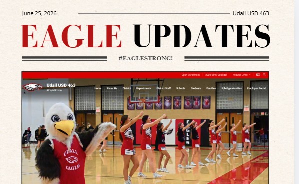 USD 463 District Newsletter (Thursday, June 25, 2026)