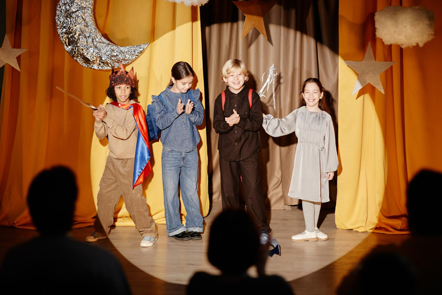 Young Stars Shine Bright at Mertz Middle Theater Night