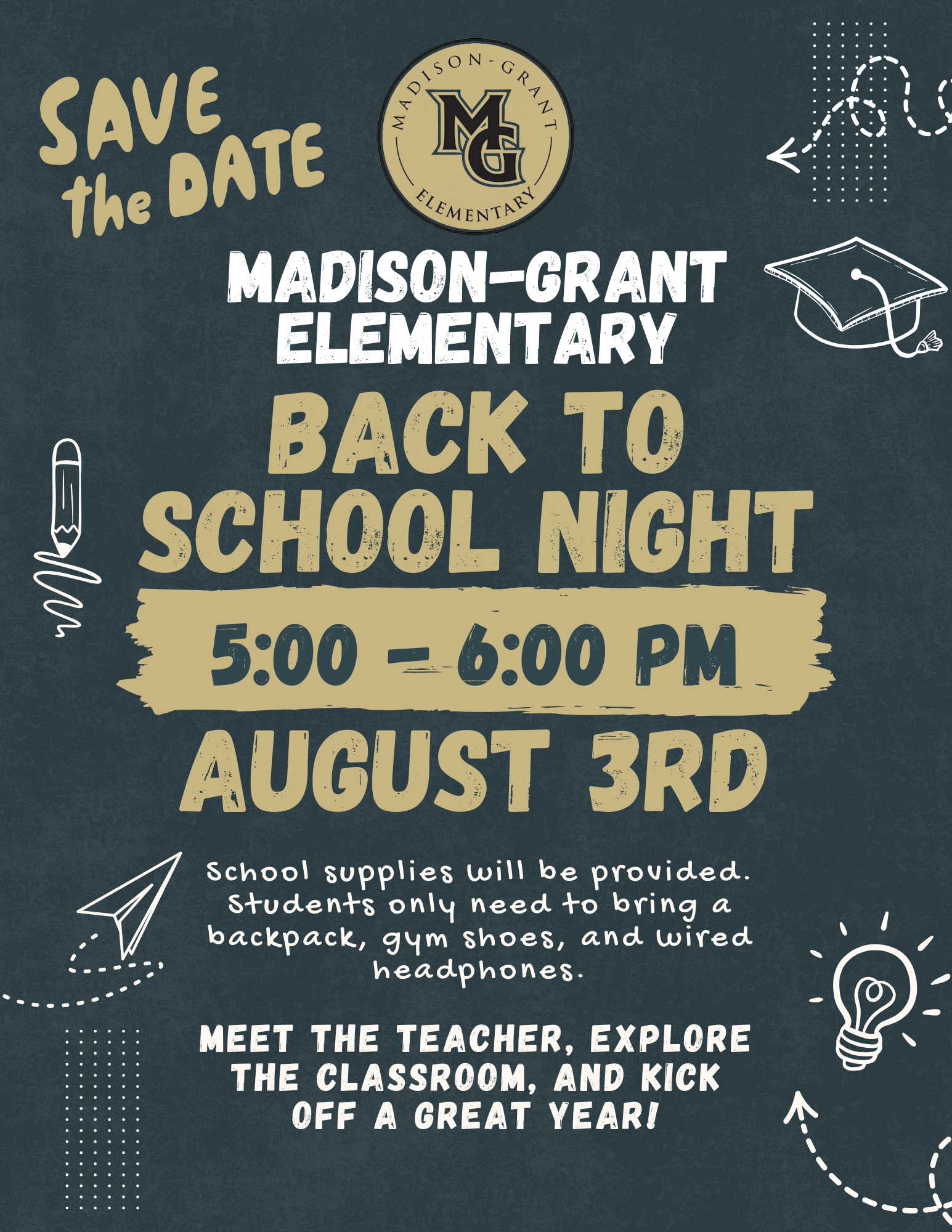 Back to School Night Information