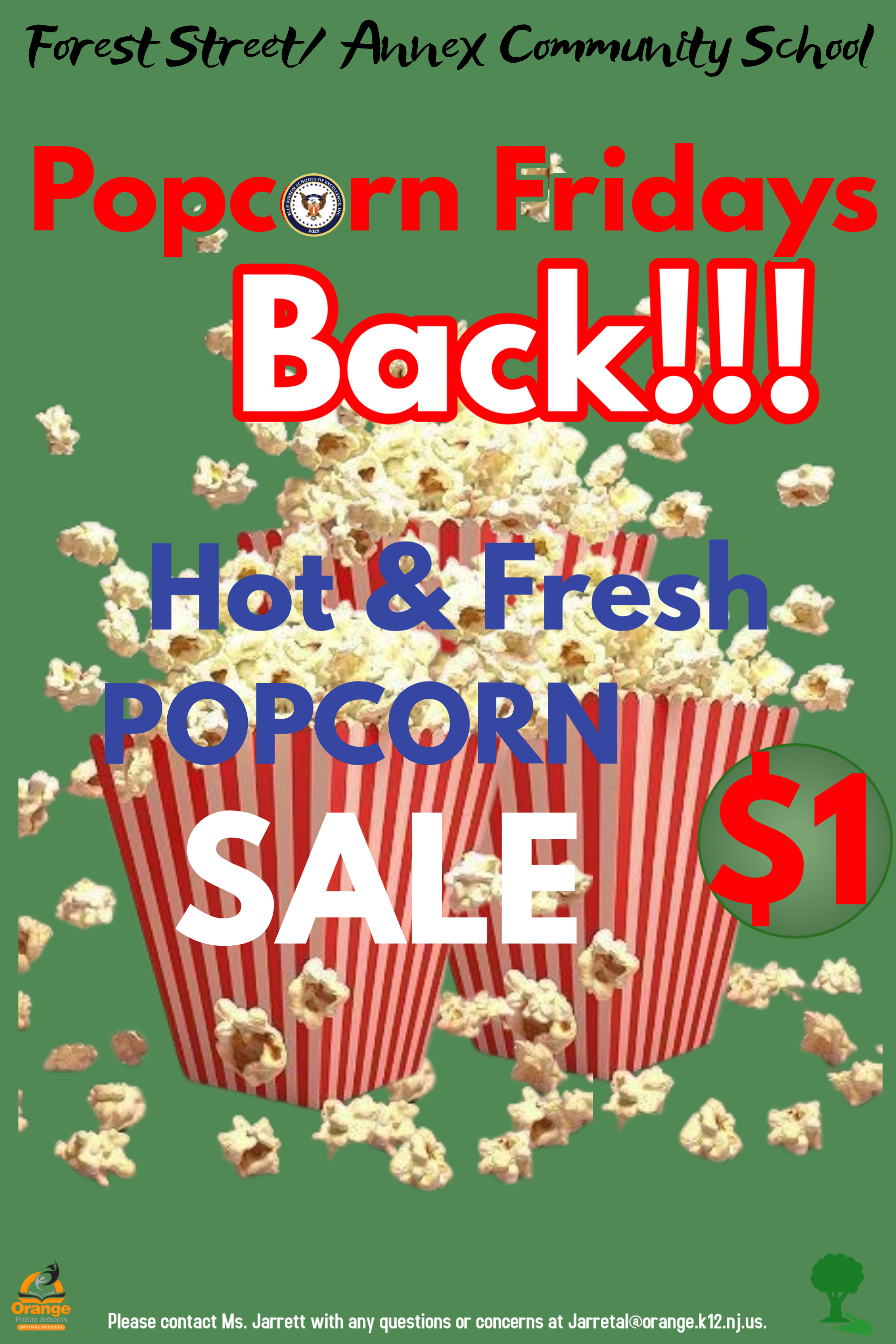 Popcorn Fridays Back!!