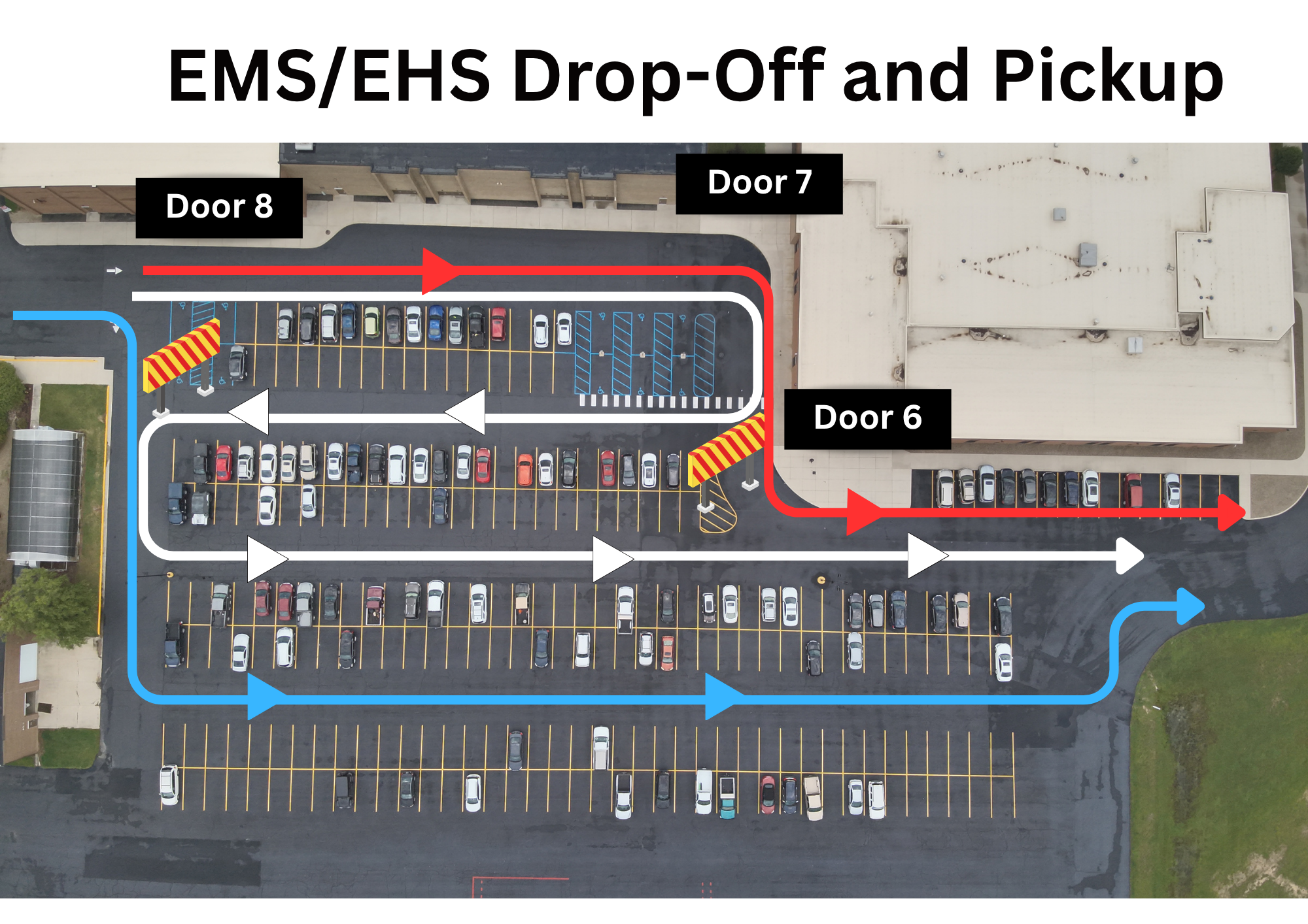 EMS/EHS Traffic Pattern (Drop Off and Pick Up)