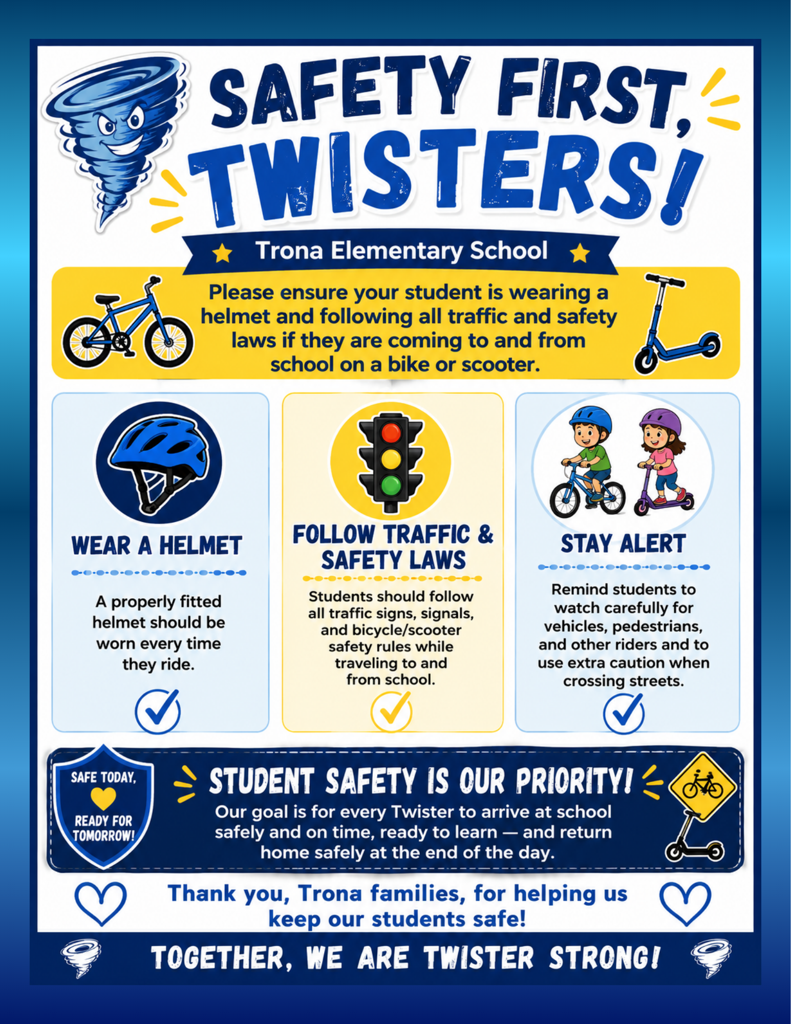 🚲🛴Student Safety🌪️