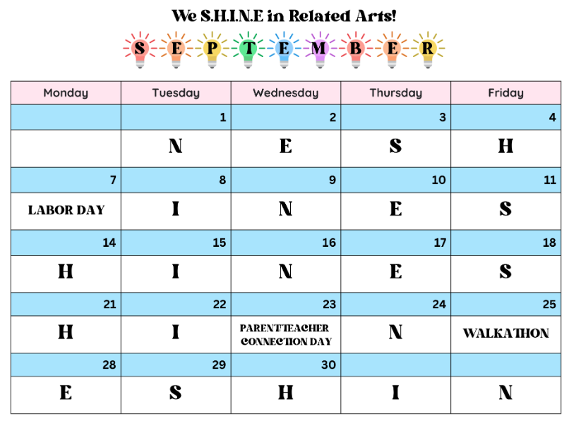 RA Calendar