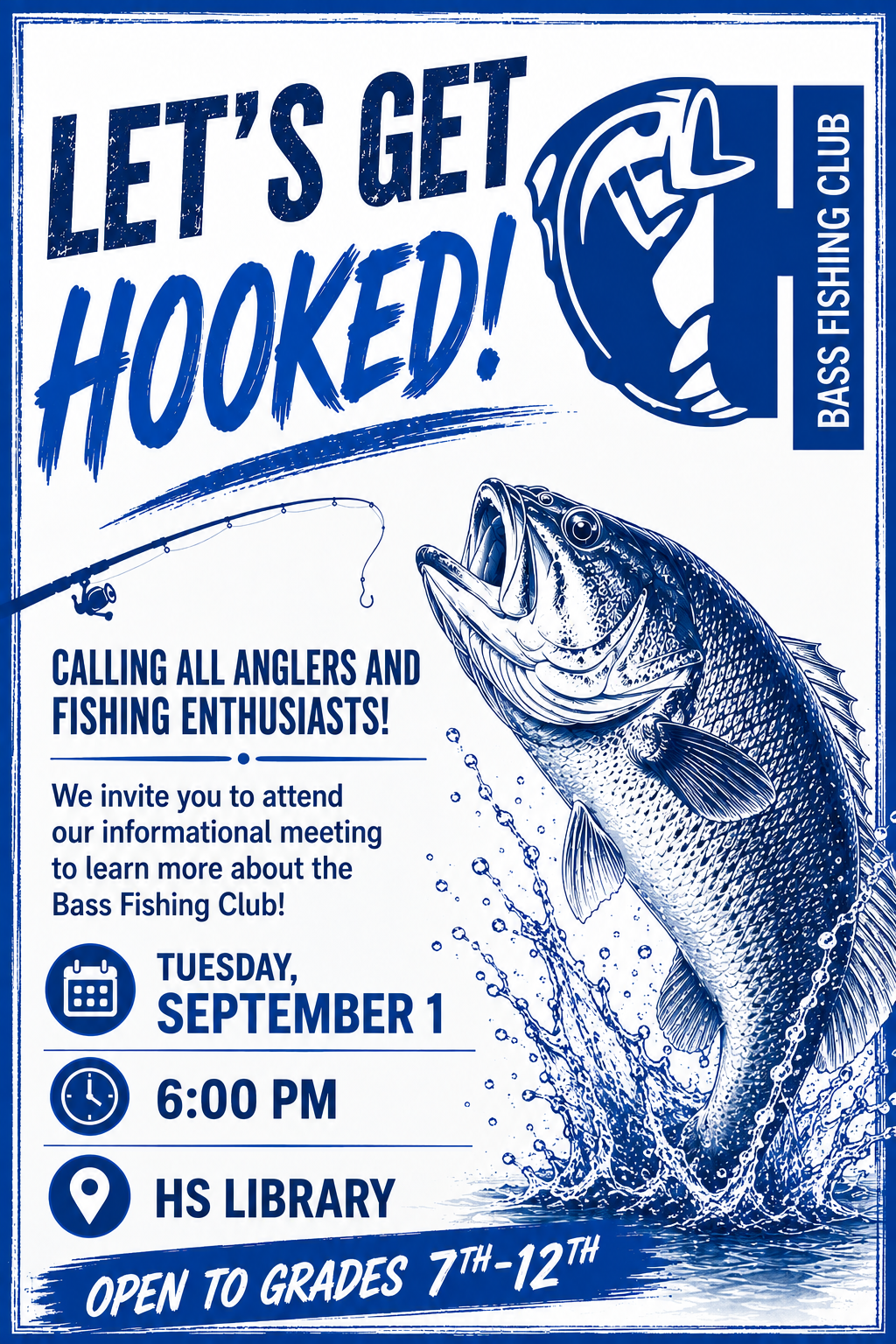 Let's Get Hooked! 🎣  Join the CH Fishing Club