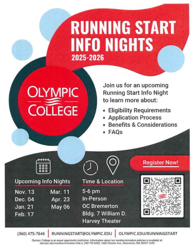 OC Running Start Info Session: 5/6/26 @ 5PM  
