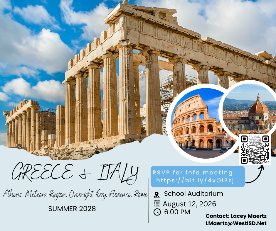Greece + Italy 2026