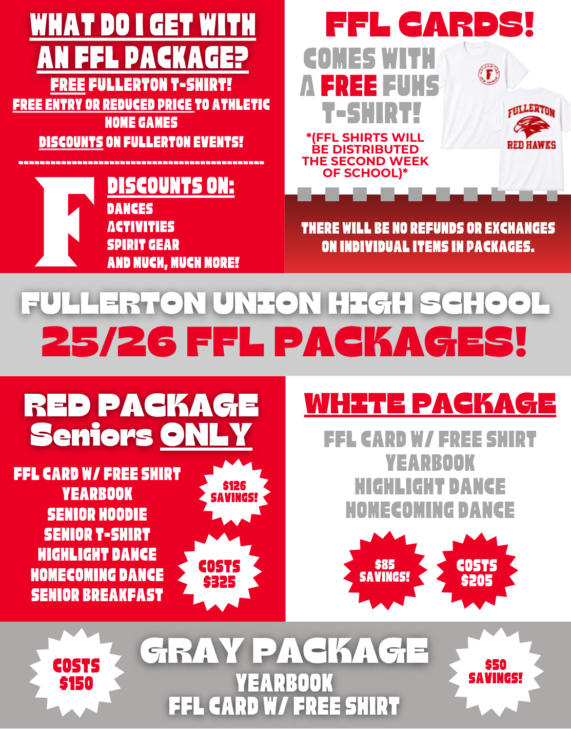 26-27 FFL Packages