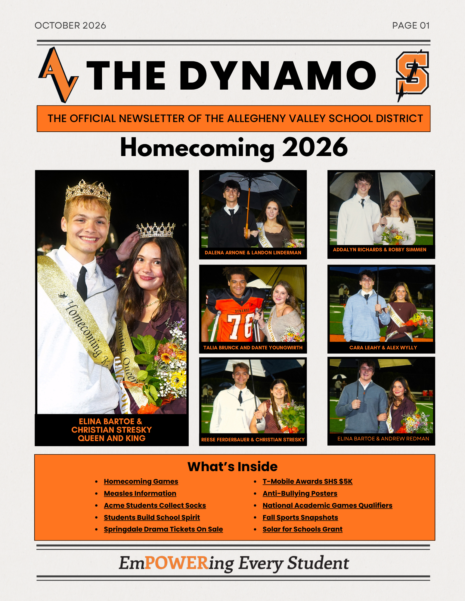 The Dynamo: October Newsletter Available Now
