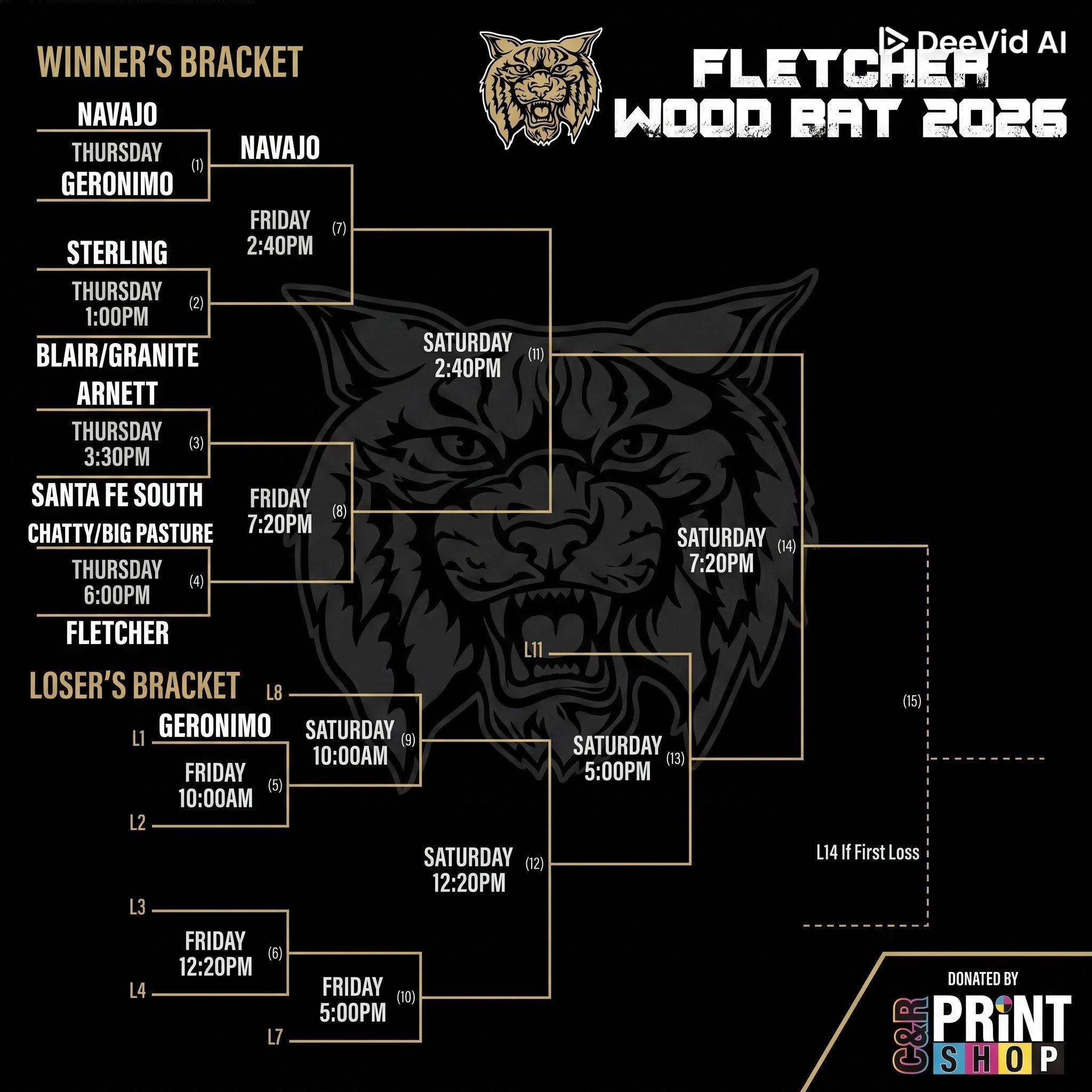 2026 Wood Bat Tournament