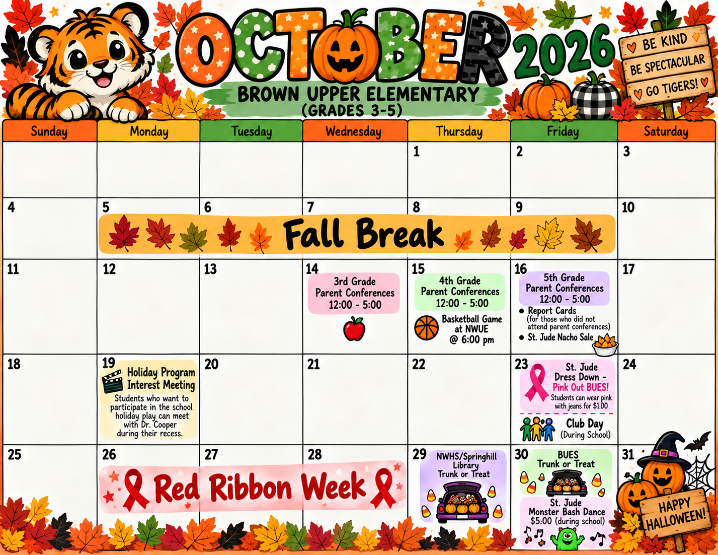 October is here!