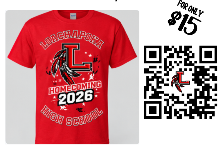 Loachapoka High School 2026 Homecoming T-Shirt 
