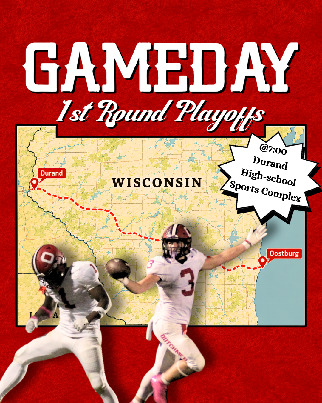 First Round Playoffs for Football are Here!