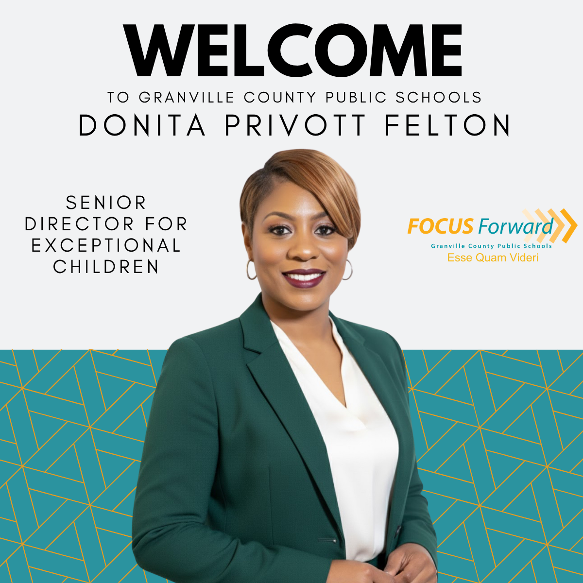 GCPS Board of Education Announces New Senior Director for Exceptional Children