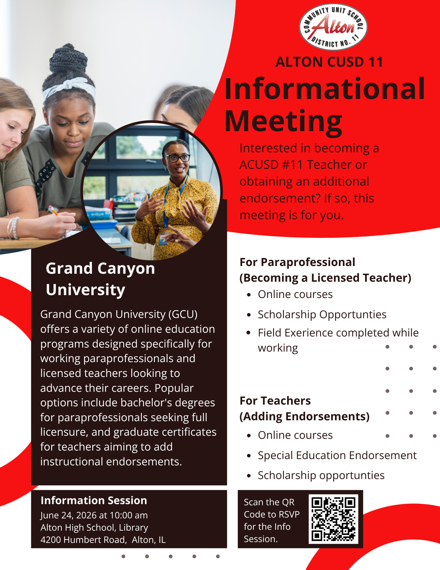 Grand Canyon University Informational Meeting