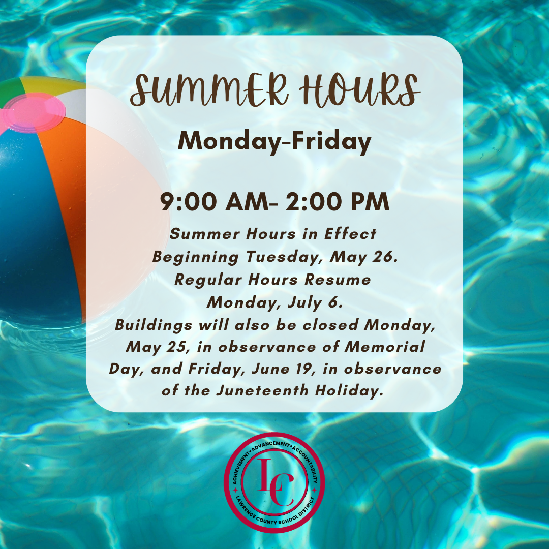 Summer Office Hours