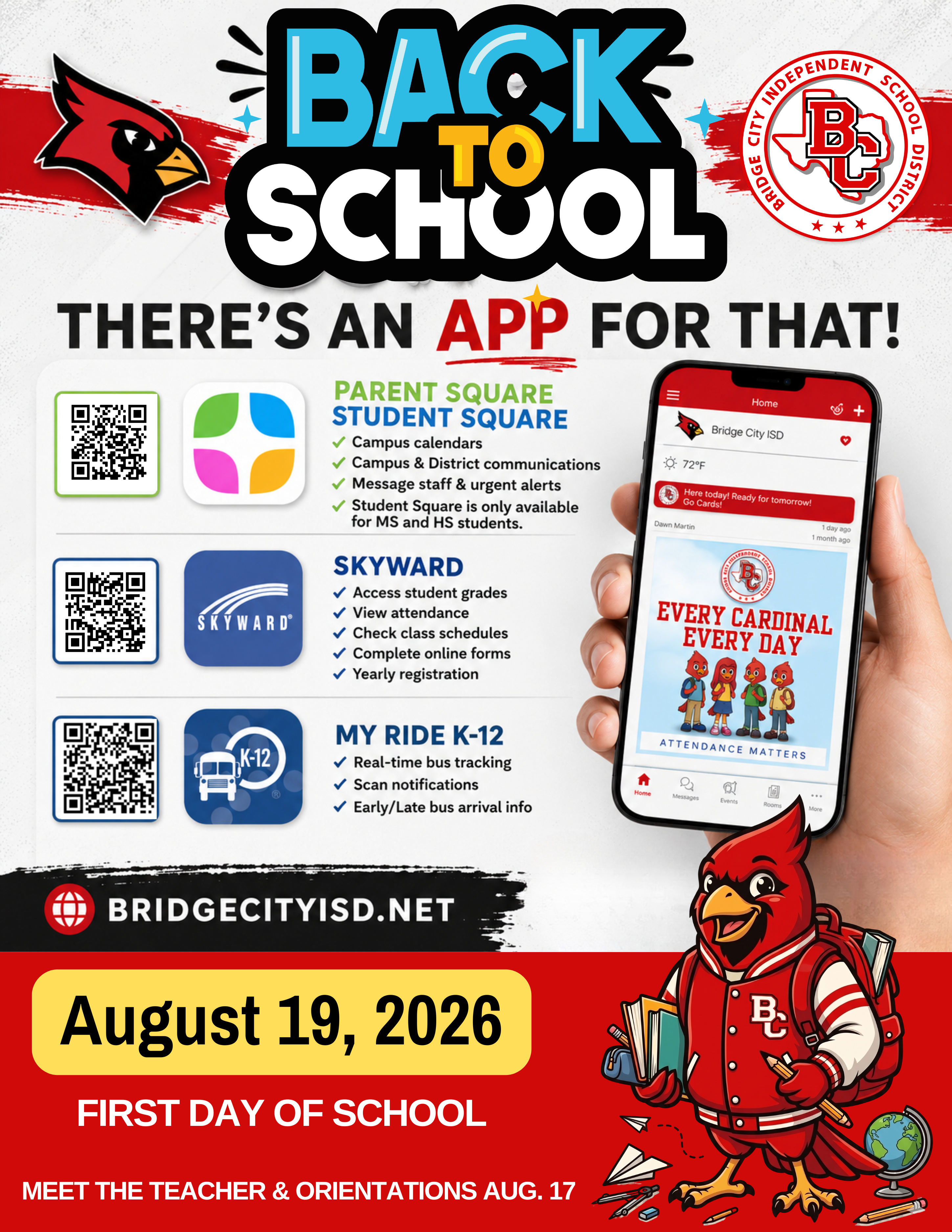 BCISD Student Info Apps