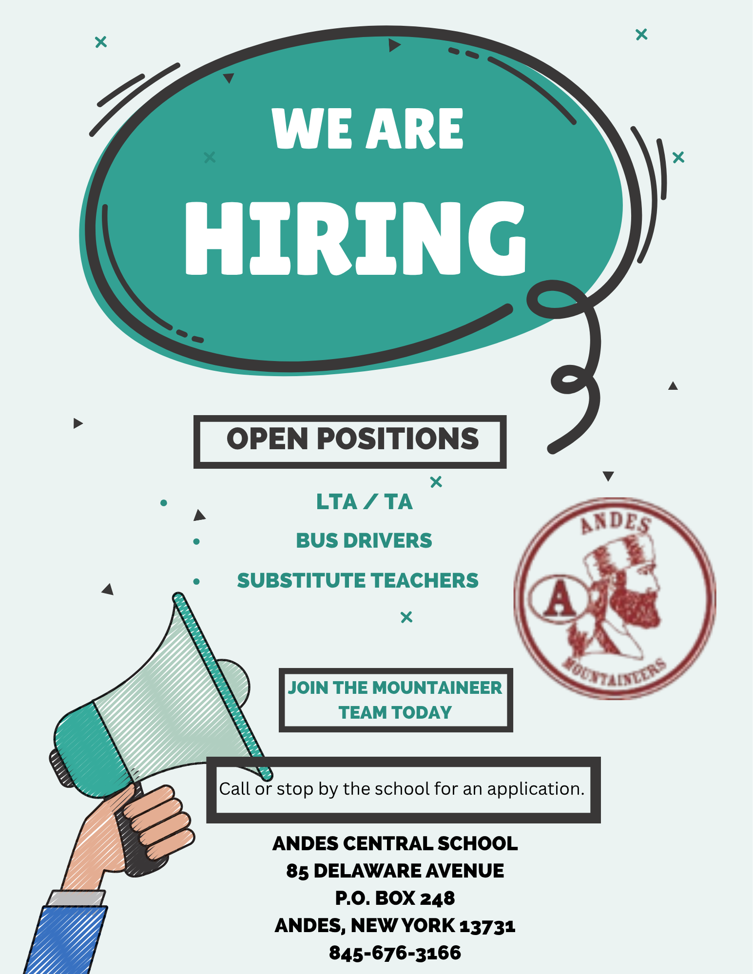 Now Hiring