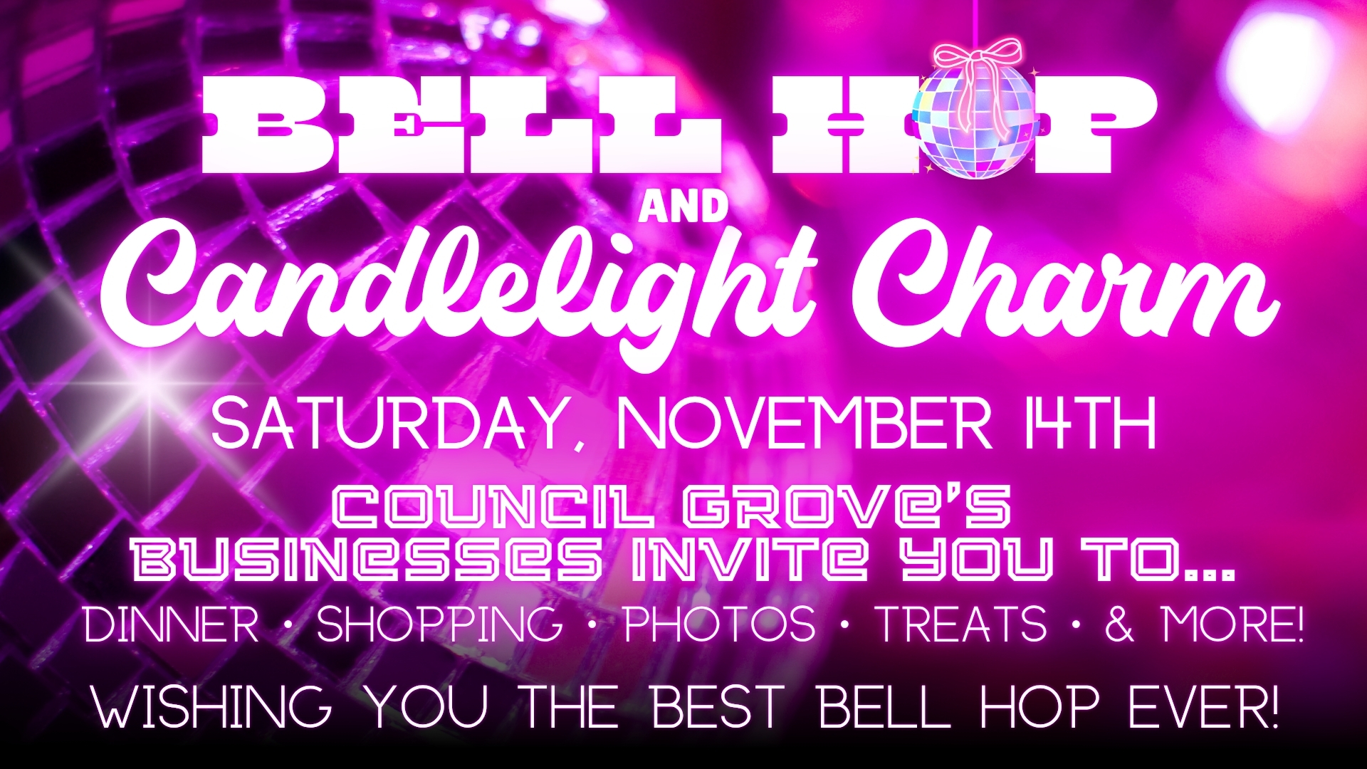 Bell Hop & Candlelight Charm - November 14