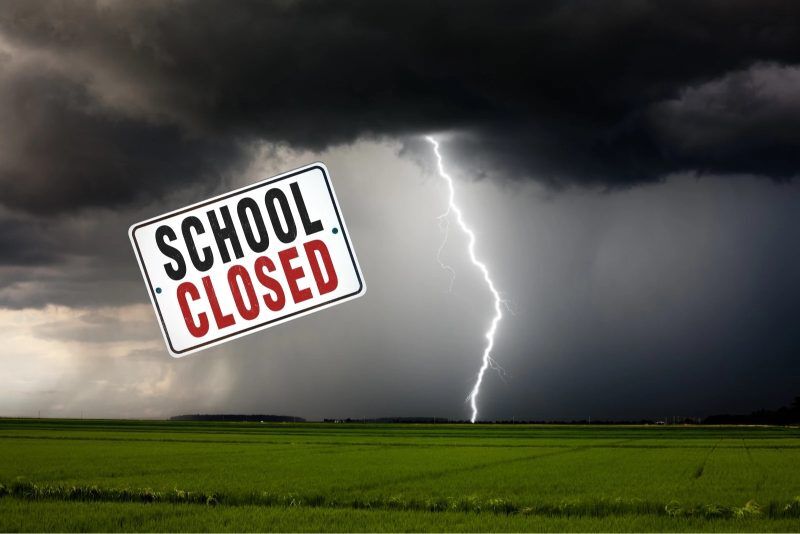 Schools Closed Tomorrow