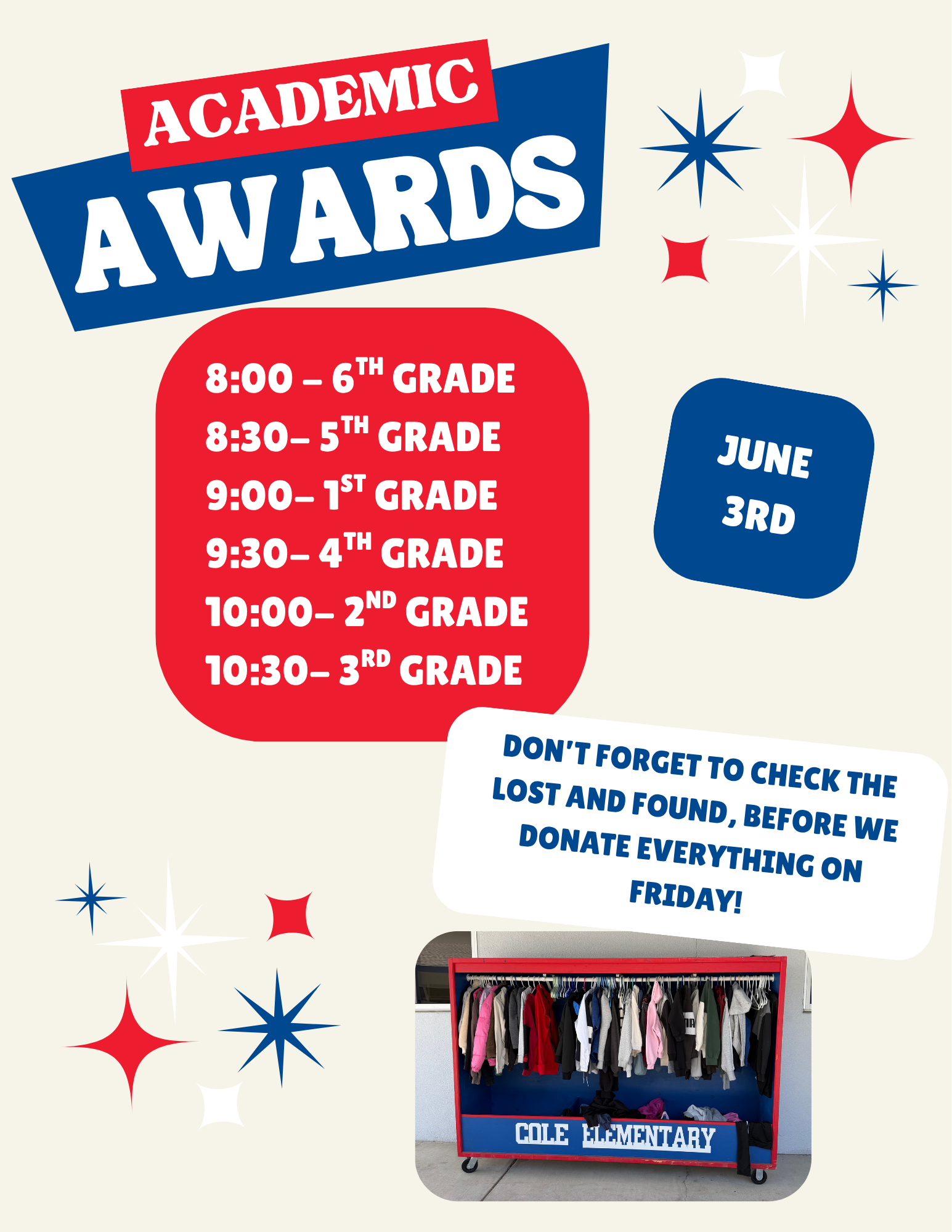 Academic Awards 6/3