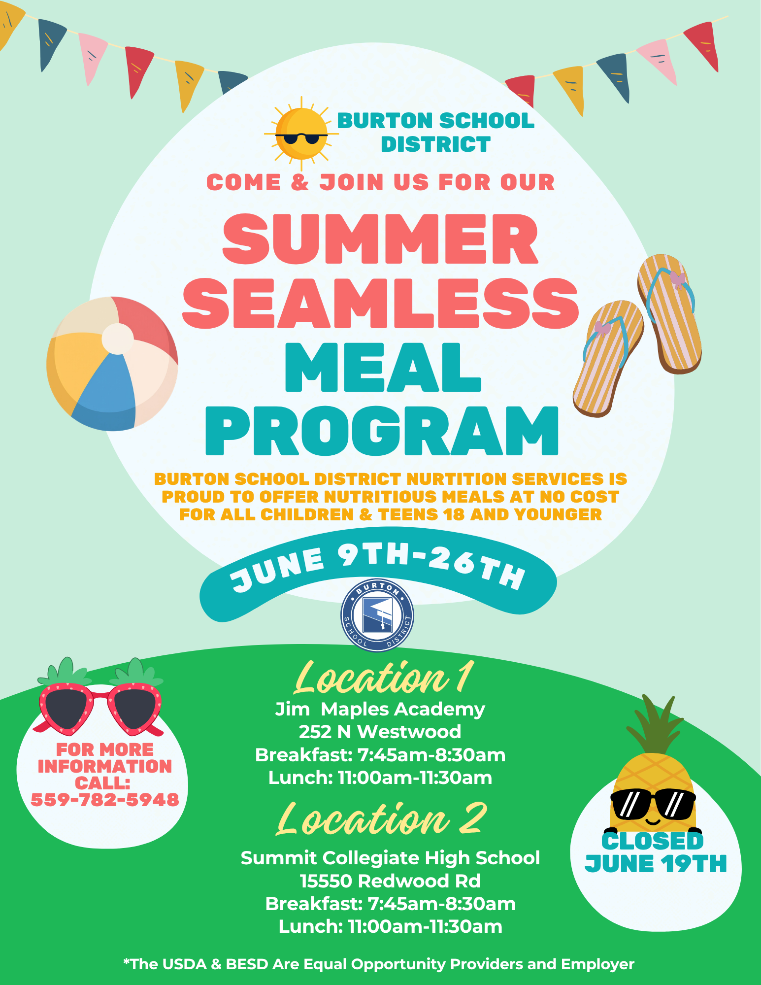 Summer Meal Program