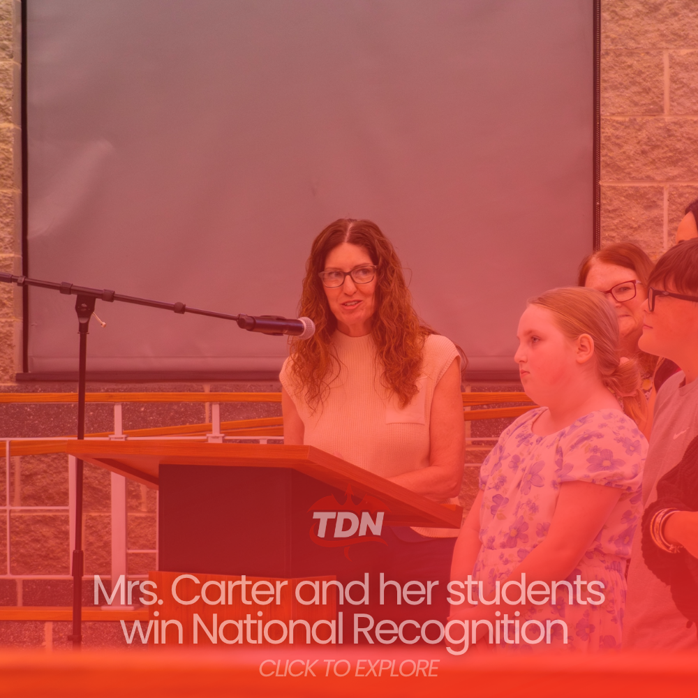 Mrs. Carter and her students win National Recognition 